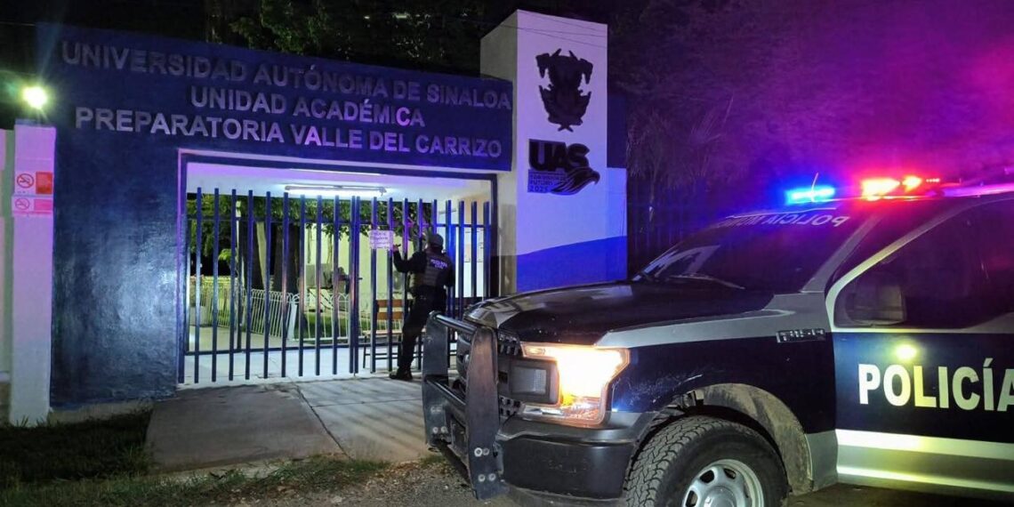 Refuerza Seguridad Pública vigilancia en escuelas de Ahome durante periodo vacacional