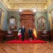 Presidenta Claudia Sheinbaum recibe en Palacio Nacional al Rey Felipe VI