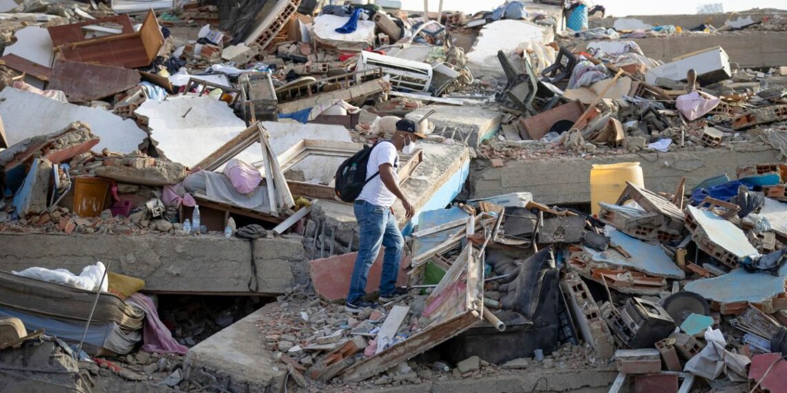 Se eleva a 589 cifra de muertos por los dos terremotos en Venezuela
