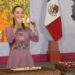 Sheinbaum celebra su cumpleaños con “Las Mañanitas”, los “Beatles” y pastel en la conferencia matutina