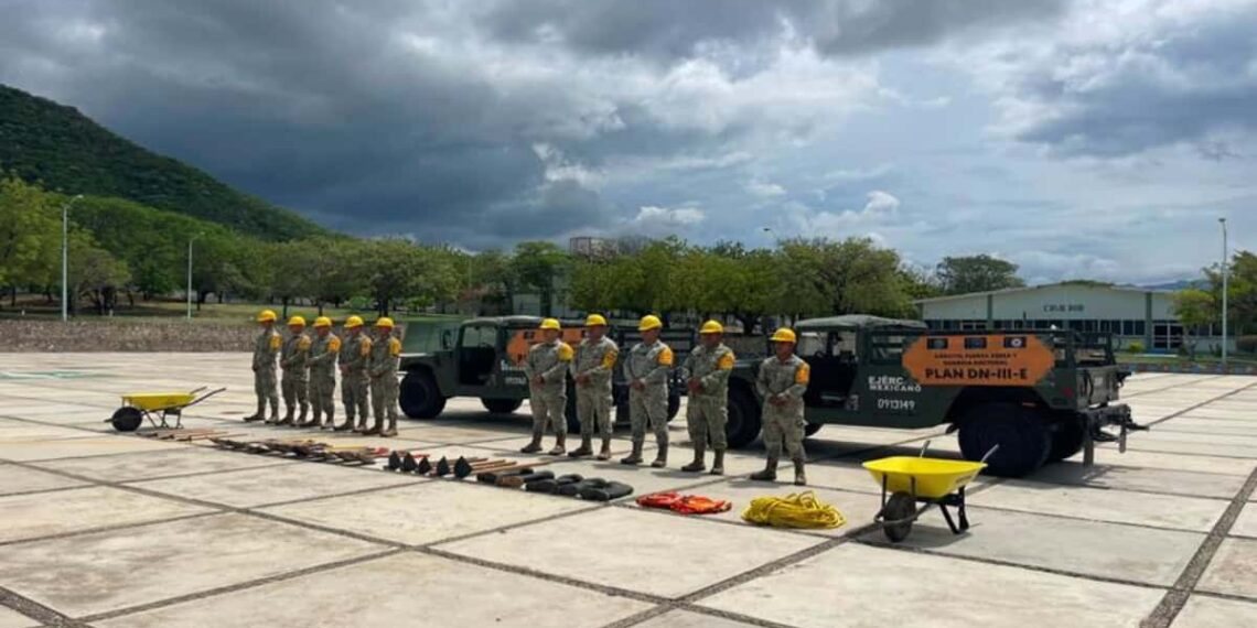 Activan el Plan DN-III-E en Chiapas, Oaxaca y Guerrero por lluvias de ‘Boris’