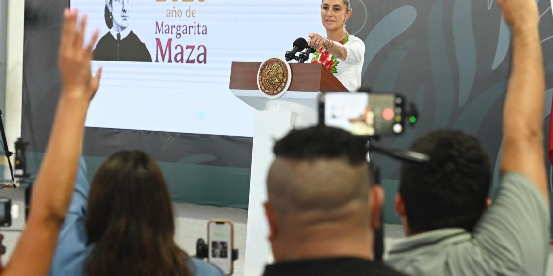 Gracias a la coordinación, Quintana Roo es de los estados con mayor disminución de homicidios dolosos con una reducción de 85% de septiembre de 2024 a junio de 2026: Presidenta Claudia Sheinbaum