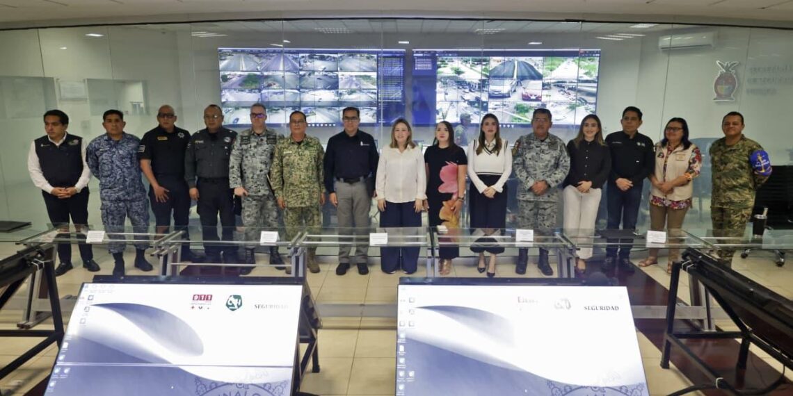 Encabeza Gobernadora Yeraldine Mesa de Construcción de Paz y Seguridad en instalaciones del C-4