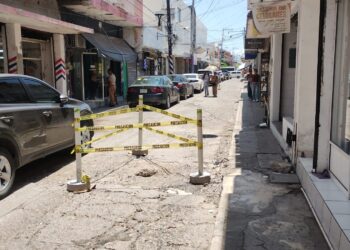 JAPAMA realiza reparación puntual en colector sanitario