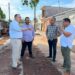 Supervisa Antonio Menéndez reposición de colector sanitario en la colonia Texas