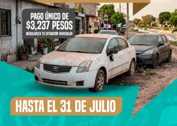SATES recuerda que el 31 de julio concluye el Programa de Baja Definitiva de Vehículos en Desuso