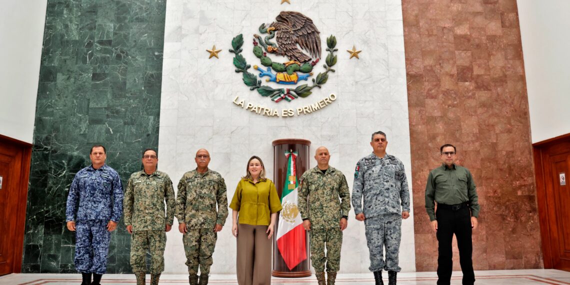 Gobernadora Yeraldine encabeza la Mesa de Construcción de Paz y Seguridad
