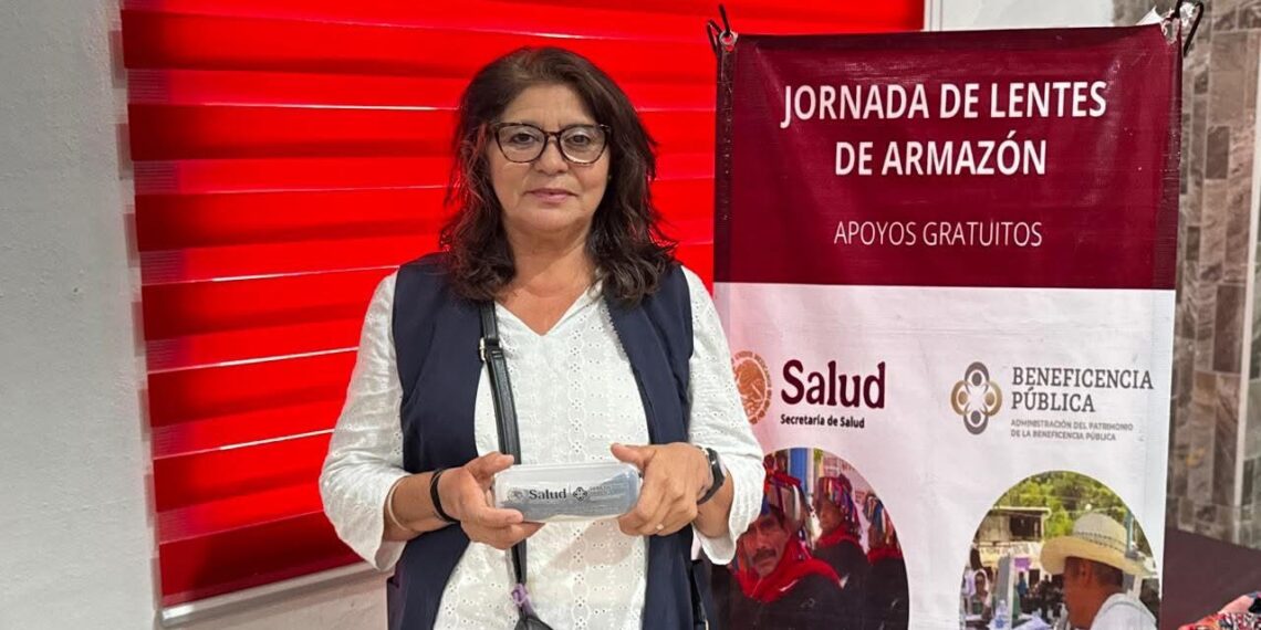 Entregan 141 lentes de armazón para mejorar la salud visual de las y los fortenses