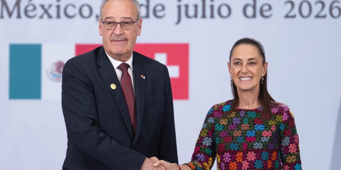 Vamos a seguir ampliando y diversificando nuestras relaciones: Presidenta Claudia Sheinbaum tras reunión con el Presidente de la Confederación Suiza, Guy Parmelin