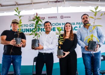 Más de 80 mil árboles se han plantado en Sinaloa mediante las jornadas de arborización que impulsa SEBIDES