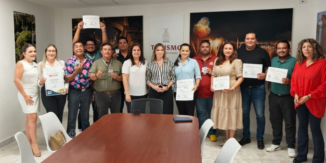 Entrega Sectur reconocimientos de calidad turística en Mazatlán