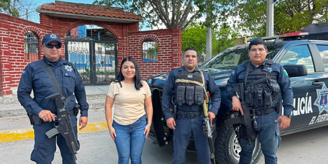 Gobierno de El Fuerte implementa operativo de vigilancia en escuelas durante el periodo vacacional