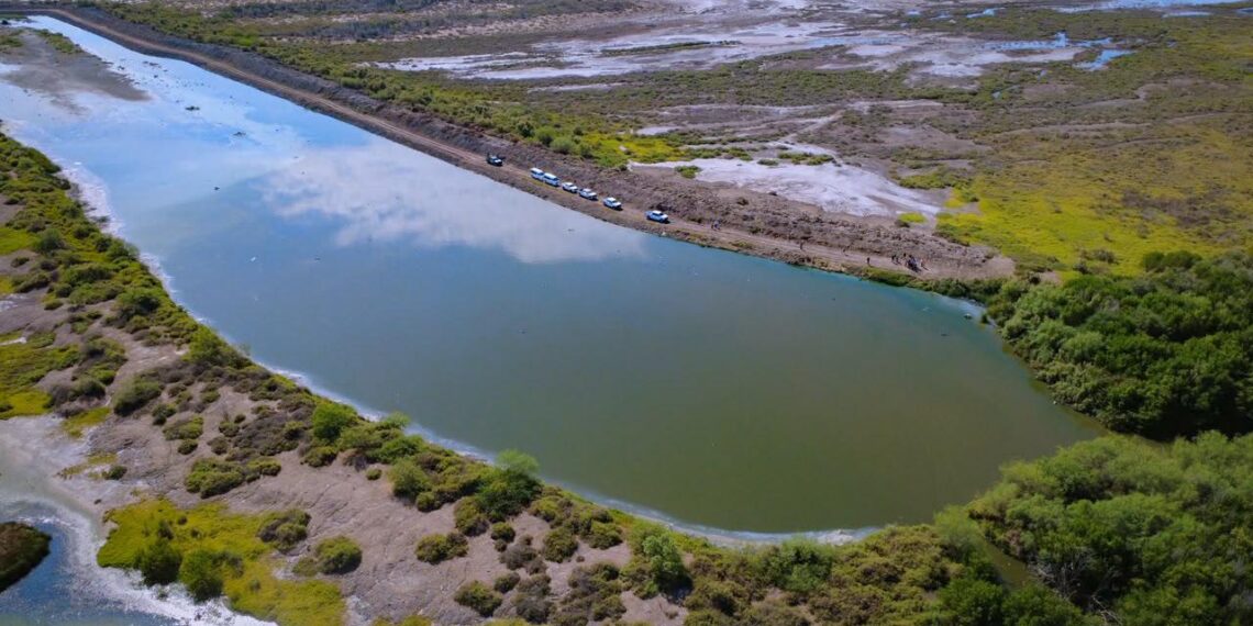 Más de 35 mil metros cúbicos de sedimentos han sacado de Dren Juárez al sur