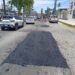 Más de 450 baches se han tapado esta semana en los principales bulevares de Los Mochis