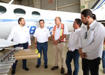 Van nueve vuelos de bombardeo de nubes en Sinaloa, anuncia Ismael Bello Esquivel