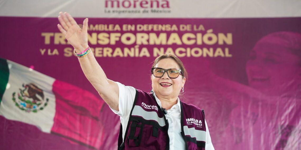 Imelda Castro destaca fuerza de Morena en Sinaloa, pese a la guerra sucia