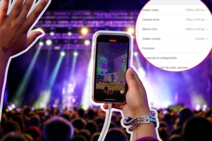 ¿Tus videos de conciertos salen borrosos? Así puedes aprovechar la cámara del iPhone como un experto