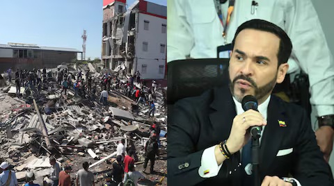 Presidente de Colombia anuncia 111 muertos por sismo; rescate de personas, la prioridad