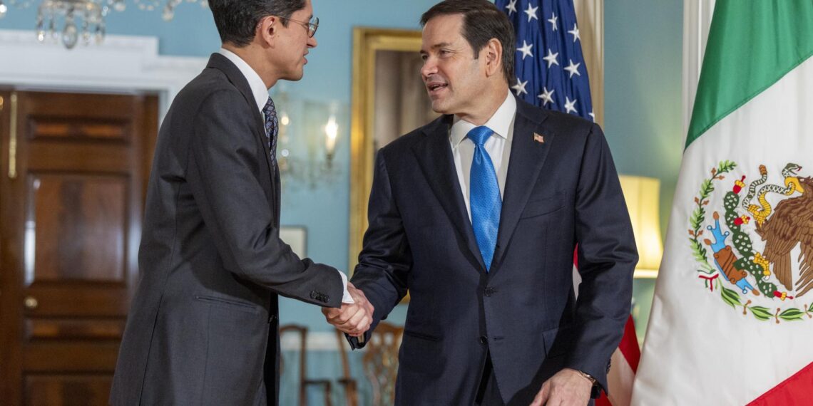 Marco Rubio recibe al canciller Roberto Velasco en medio del diálogo para alcanzar un acuerdo comercial
