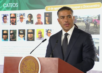 García Harfuch: Plan Michoacán suma 950 detenidos
