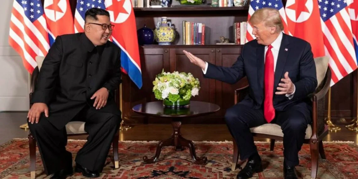 Trump presiona para celebrar una nueva cumbre con Kim Jong-un este otoño