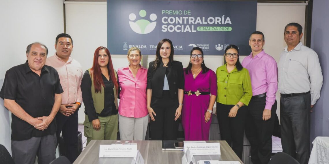 Se instala Jurado del Premio de Contraloría Social Sinaloa 2026