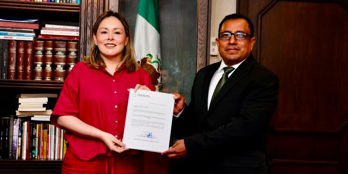Gobernadora Yeraldine Bonilla toma protesta a Efrén Martínez Casimiro como subsecretario de Seguridad Pública, Prevención y Reinserción Social