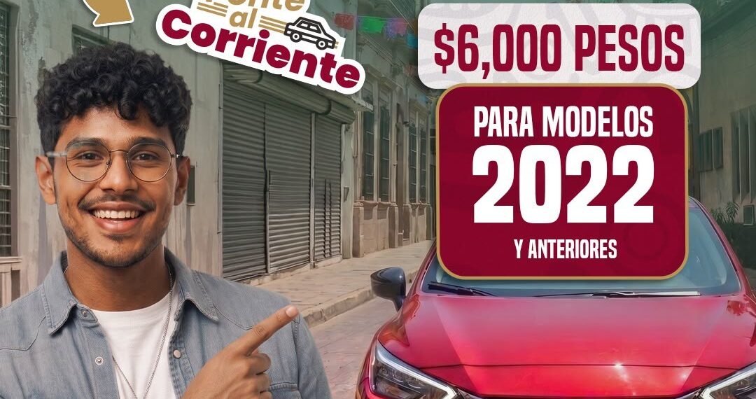 “Aprovecha los beneficios del programa “Ponte al Corriente” antes de que concluya el mes de agosto”