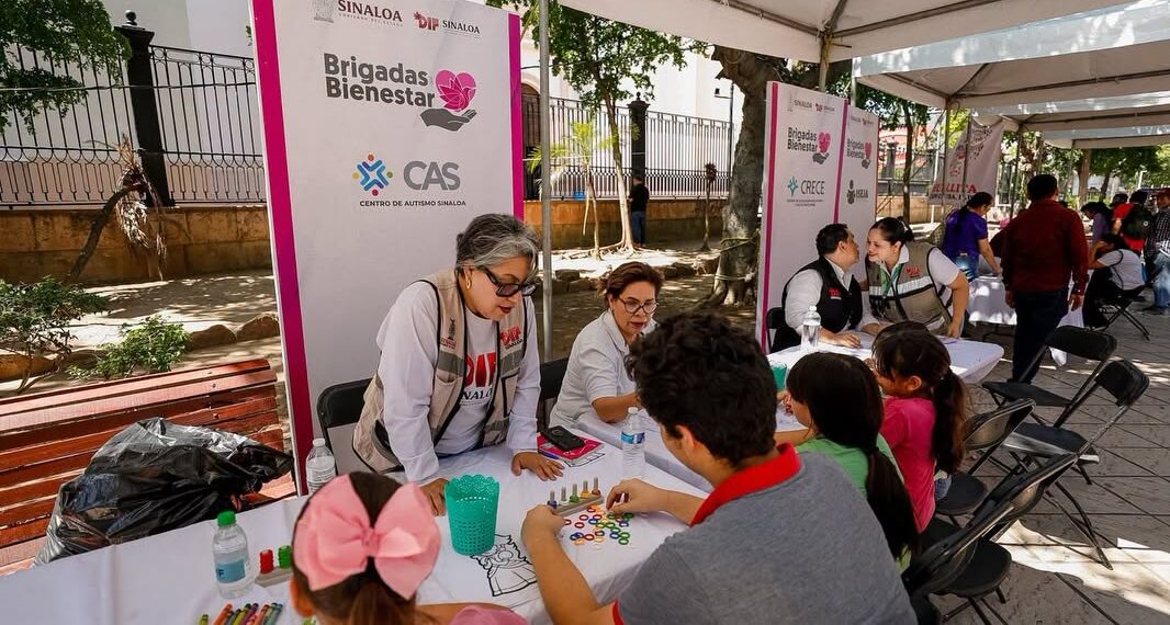 Familias de Culiacán aprovechan servicios y apoyos de las Brigadas del Bienestar de DIF Sinaloa