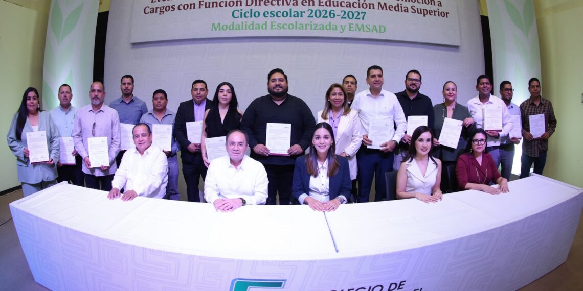COBAES asigna plazas para directores de plantel mediante procesos transparentes y basados en el mérito