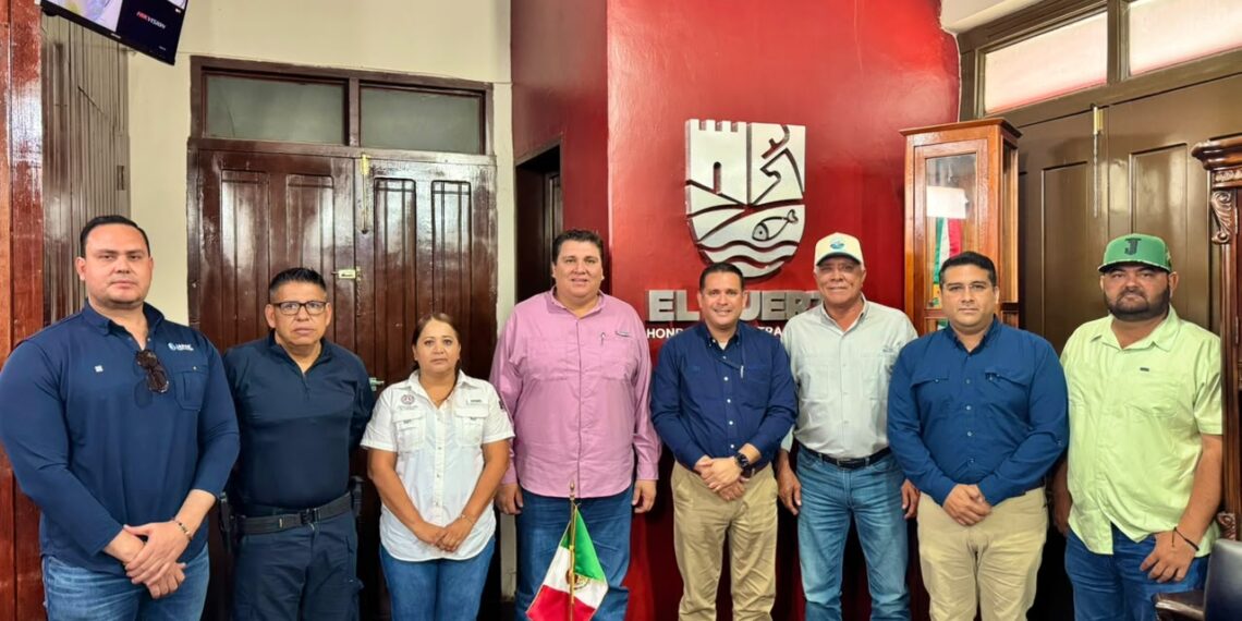 Gobierno de El Fuerte mantiene coordinación con CFE para atender afectaciones por tormenta