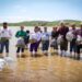 Fortalece Gobierno de Sinaloa la pesca continental con la siembra de 800 mil alevines en la presa Eustaquio Buelna