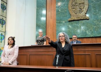 Nombra Congreso de Sinaloa a Graciela Domínguez Nava como Gobernadora Interina