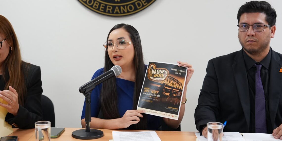 Comisión de La Juventud, Cultura Física y Deporte del Congreso de Sinaloa invita al evento “VaqueRun, al ritmo de la tambora”