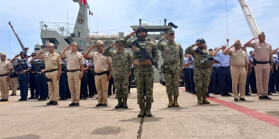 Marina despliega más de mil 700 elementos en Mazatlán, Sinaloa, para reforzar la seguridad