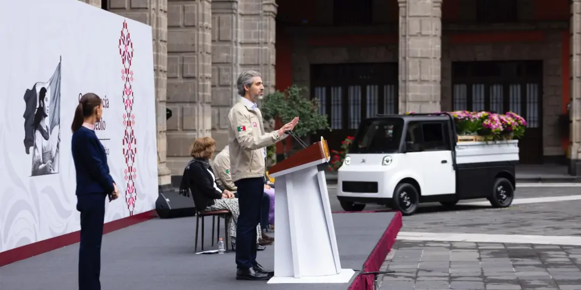 Gobierno abre a empresas la producción del auto eléctrico Olinia