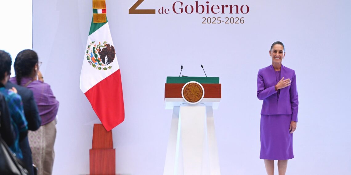 Vamos mejor y tenemos rumbo, porque ese rumbo lo marca el pueblo: Presidenta Claudia Sheinbaum en su Segundo Informe de Gobierno