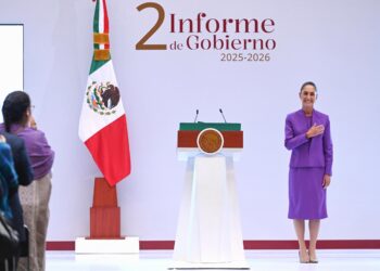 Vamos mejor y tenemos rumbo, porque ese rumbo lo marca el pueblo: Presidenta Claudia Sheinbaum en su Segundo Informe de Gobierno