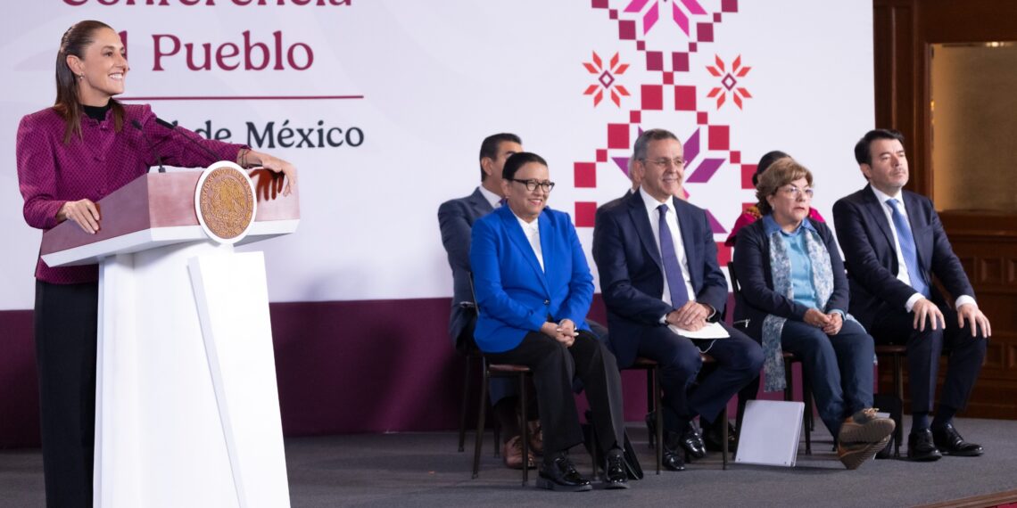 El trabajo de la Secretaría de Gobernación es ejemplar, cuida la gobernabilidad y atiende las causas: Presidenta Claudia Sheinbaum