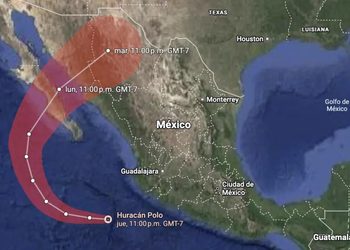 SE SENTIRÁ CON MAYOR FUERZA HURACÁN “POLO” ENTRE DOMINGO Y LUNES EN EL NORTE DE SINALOA