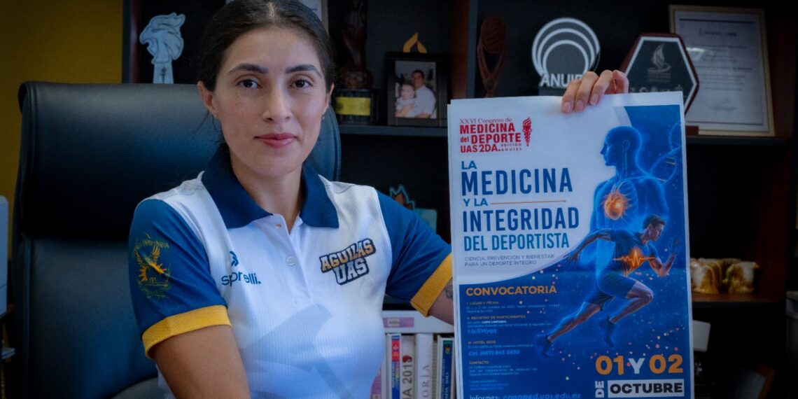 Con ciencia, prevención y bienestar, la UAS prepara el XXVI Congreso de Medicina del Deporte, un encuentro que reunirá en Mazatlán a especialistas y comunidad universitaria