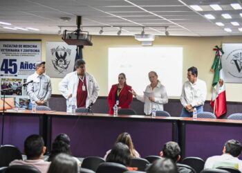 A través de la UBU y en coordinación con el IMSS, la UAS promueve hábitos saludables y medidas preventivas en la Facultad de Medicina Veterinaria y Zootecnia