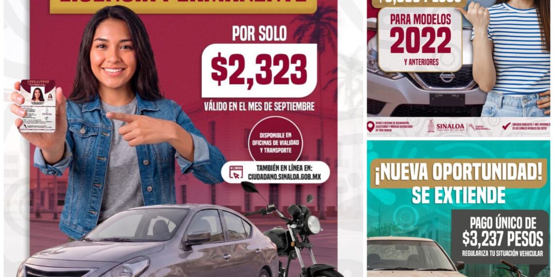 ¡La Licencia Permanente está de regreso! SATES mantiene vigentes tres programas durante todo septiembre.