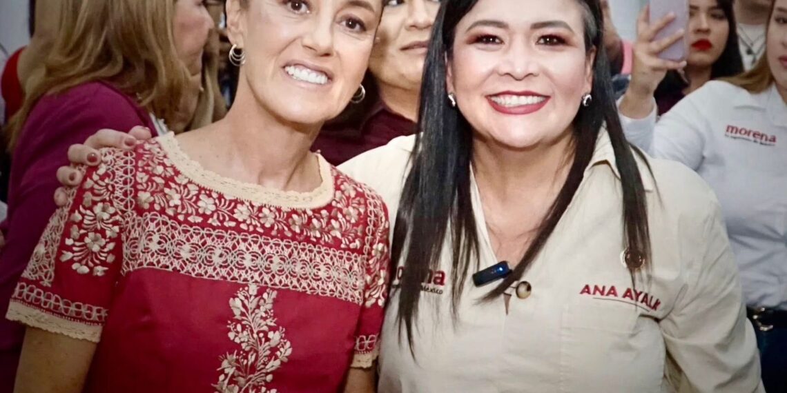 Ana Ayala destaca resultados y liderazgo de Claudia Sheinbaum a dos años de gobierno
