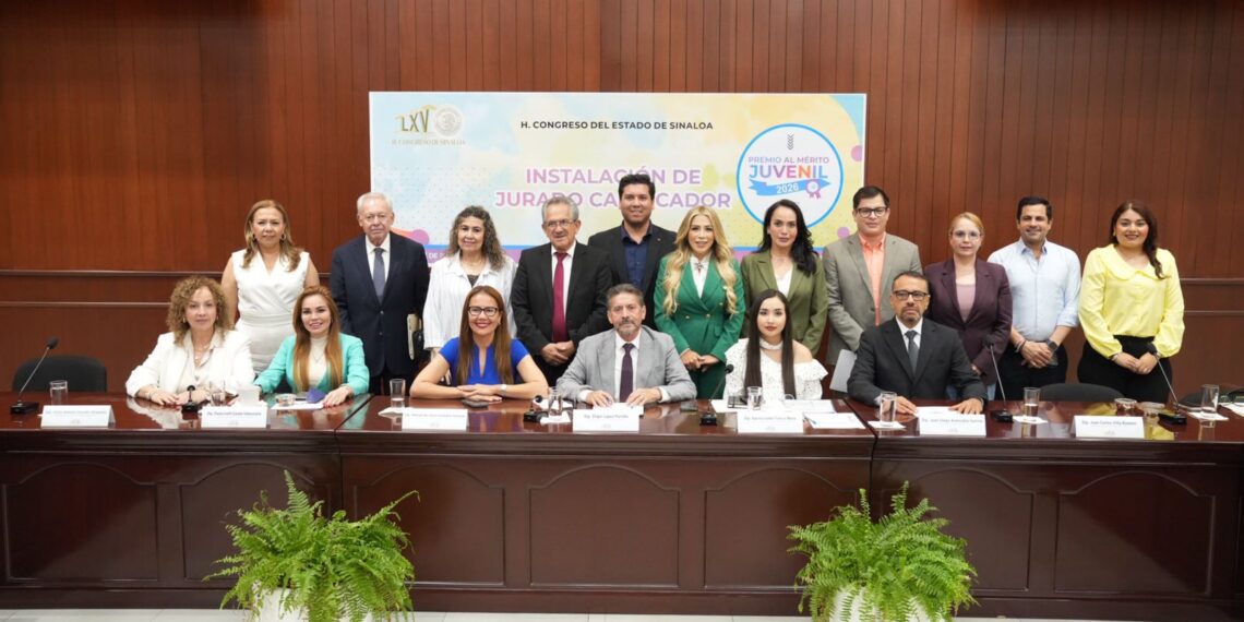 Congreso del Estado instaló el jurado calificador para el Premio al Mérito Juvenil 2026