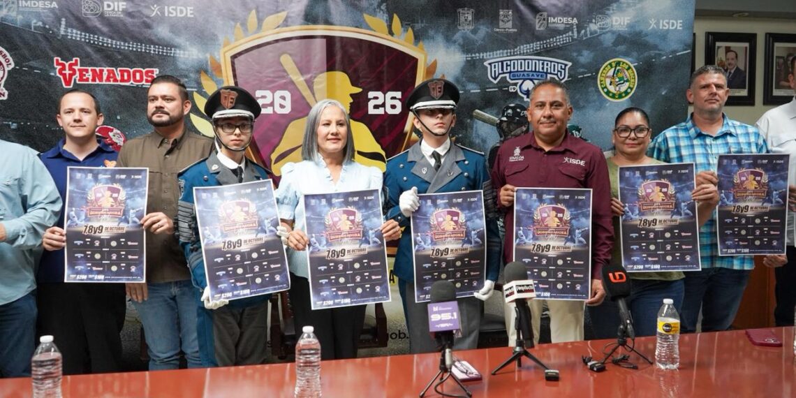 Anuncian la Copa Gobernadora 2026 con equipos de Liga Mexicana del Pacífico en Guamúchil