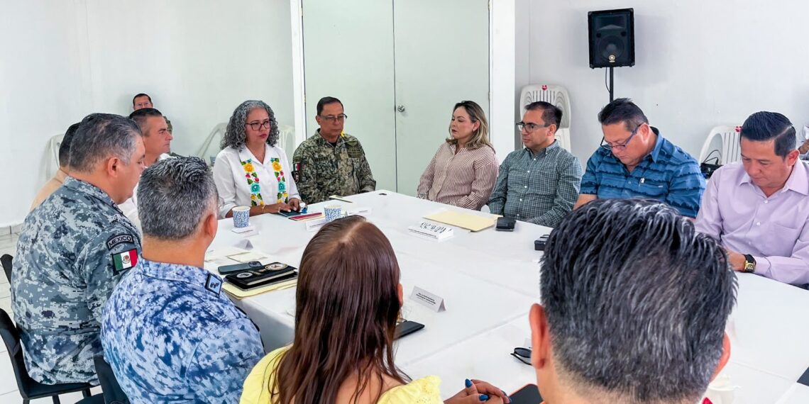 La Gobernadora Graciela Domínguez Nava lleva la Mesa de Construcción de Paz y Seguridad al municipio de Navolato