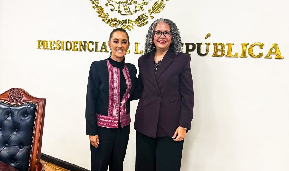 Gobernadora Graciela Domínguez se reunió con la presidenta Claudia Sheinbaum
