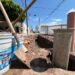 JAPAMA rehabilita tramo de drenaje sanitario en el Centro de Los Mochis