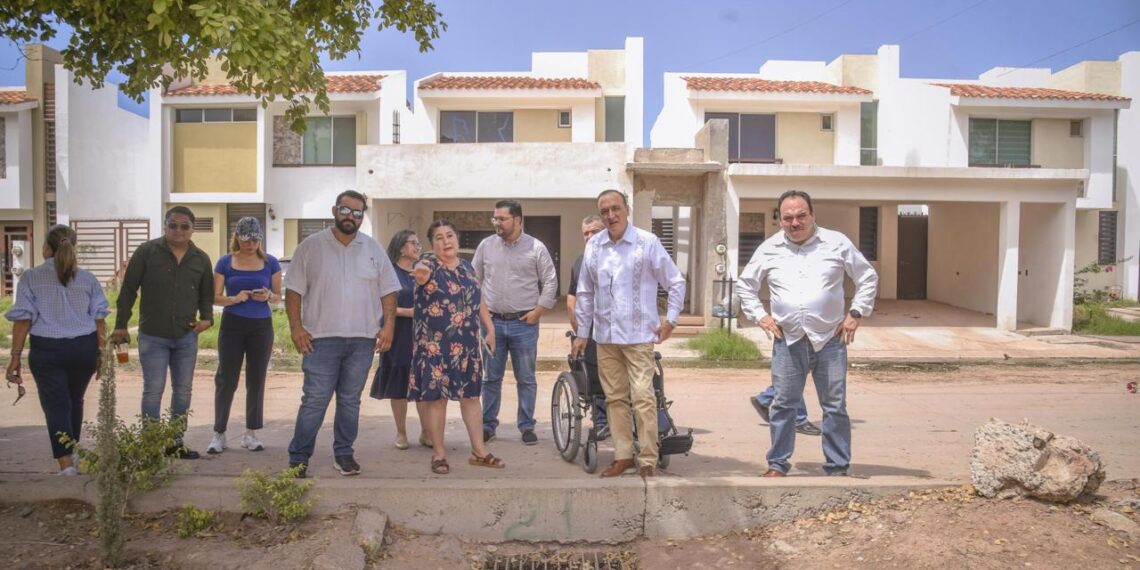 Anuncia Alcalde Menéndez que se rehabilitarán a la brevedad los drenajes caídos y socavones en La Memoria y Romanillo